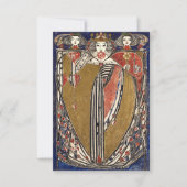 マーガレット・マクドナルド・マクキントシュによるハートの女王 サンキューカード (正面)