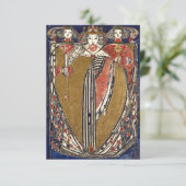 マーガレット・マクドナルド・マクキントシュによるハートの女王 サンキューカード (スタンド正面)