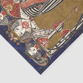 マーガレット・マクドナルド・マクキントシュによるハートの女王 薄葉紙 (詳細)