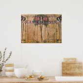 マーガレット・マクドナルド・マクキントシュのメイクイーン ポスター (キッチン)