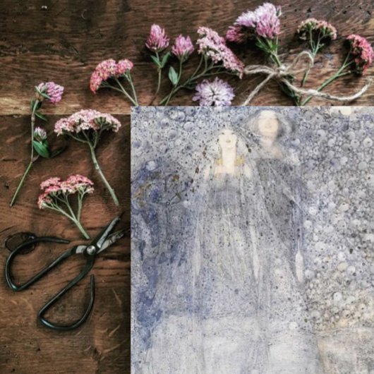 マーガレット・マクドナルド・マッキントッシュ ウェディング・ブリス ポストカード