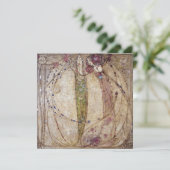 マーガレット・マクドナルド 赤いバラと白いバラ カード (スタンド正面)