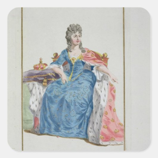 マーガレット(1353-1412)デンマークの女王、ノルウェーと スクエアシール (正面)