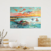 マーガートイングランドヴィンテージのポスター ポスター (キッチン)