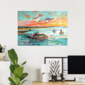 マーガートイングランドヴィンテージのポスター ポスター (ホームオフィス)