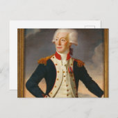 マーキスデラファイエットポートレート ポストカード (正面/裏面)