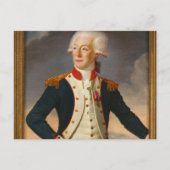 マーキスデラファイエットポートレート ポストカード (正面)