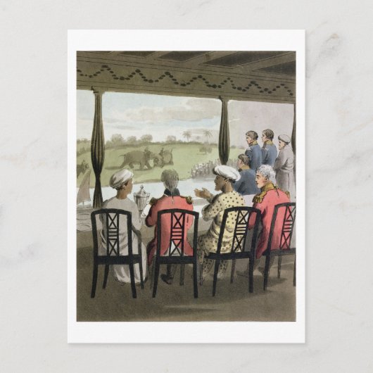 マーキス・ウェルズリーと彼のスイート、Oのナボブ ポストカード (正面)