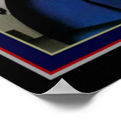 「マーキス・ダフリート」アールデコポートレートby Lempicka ポスター (角)