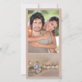 マーキセダイヤモンド婚約リングや輪結婚ズサンキューユー サンキューカード