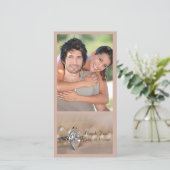 マーキセダイヤモンド婚約リングや輪結婚ズサンキューユー サンキューカード (スタンド正面)