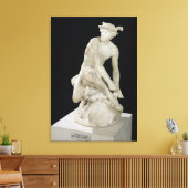 マーキュリーが翼のあるサンダルを取り付け, 1744 キャンバスプリント (インサイチュ (リビング))