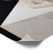 マーキュリーが翼のあるサンダルを取り付け， 1744 ポスター (角)