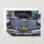 マーキュリーカーの美クラシックしいクロムグリル ポストカード (正面/裏面)