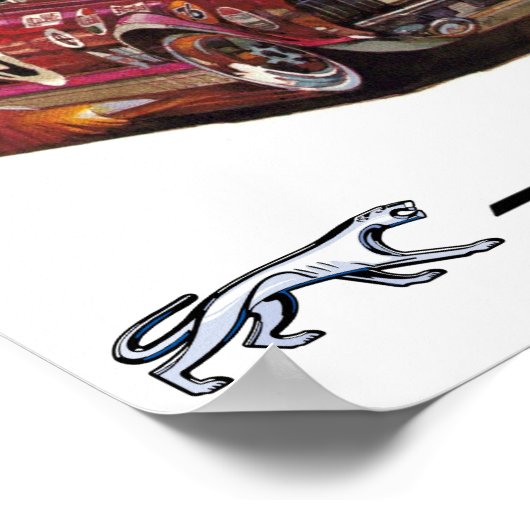 マーキュリークーガートランス – アムレーシングポスター ポスター (角)