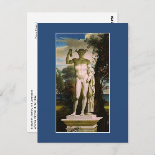 マーキュリーバイチャールズメイニエ ポストカード (正面/裏面)