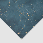 マーキュリーブルー星座スターマップパーチメント 薄葉紙 (詳細)