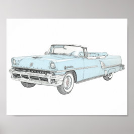 マーキュリーモンクレア1955 ポスター