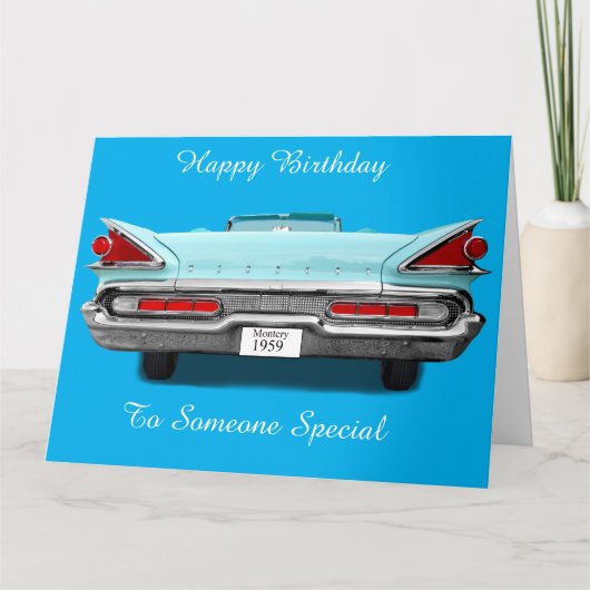 マーキュリーモントレー1959 カード (正面)