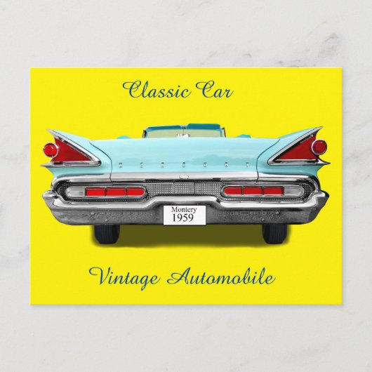 マーキュリーモントレー1959 ポストカード (正面)