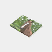 マーキング付き馬顔 ポストイット (アングル)