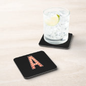 マーキーのライトをモノグラムする コースター (右側)