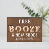 マーキーは私の花婿介添人カード 招待状 (スタンド正面)