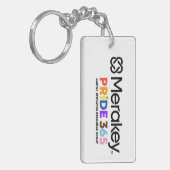 マーキープライド四角形キーチェーン キーホルダー (正面左)