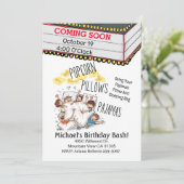 マーキーボーイズムービーナイト誕生日 招待状 (スタンド正面)