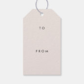 マーキー父の日の贈り物ラベル – 海軍 ギフトタグ (裏面)