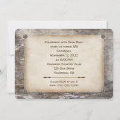 マーキー・ライトで65th誕生日パーティー 招待状 (裏面)