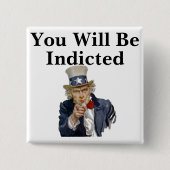 マークされるボタン 缶バッジ (正面)