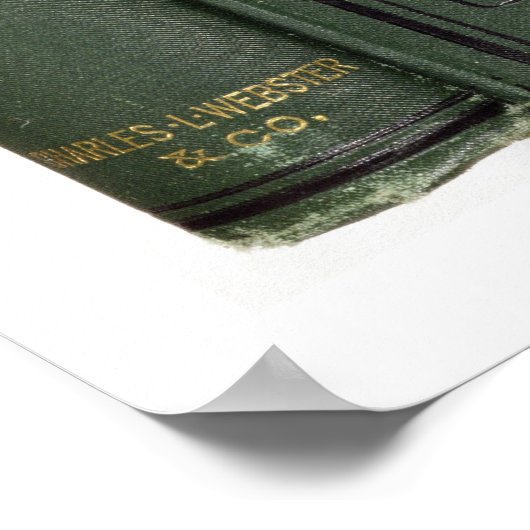 マークによる「ハックルベリー・フィンの冒険」の表紙 ポスター (角)