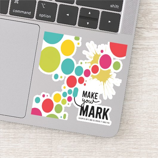 マークのカラフル シール (詳細)