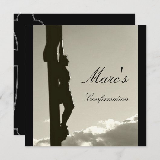 マークの確認 招待状 (正面/裏面)