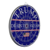 マークをヒットし、沼を排出する ダーツボード (正面左)