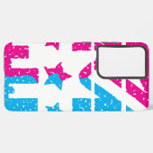 マークを付ける SAMSUNG GALAXYケース (左側面)