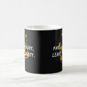 マークを残せ グラフィティクラウン コーヒーマグカップ (中央)