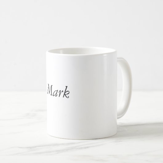 マークコーヒーマグ コーヒーマグカップ (正面右)