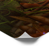 マークサイケデリックヤンドルの世界のポスター ポスター (角)