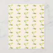 マークスと結婚ブライダルシャワー誰がゲーム (裏面)