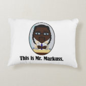 マークス氏のすべてを投げ捨てるクッション アクセントクッション (裏面)