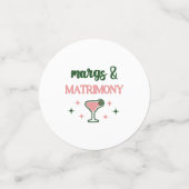 マークス&マトリモティーテーブル紙吹雪 コンフェッティ (スモール正面)