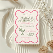 マークス&結婚バチェロレッテハンドドロー 招待状