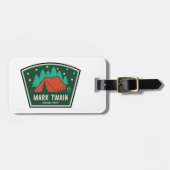 マークトウェインナショナルフォレストキャンピング ラゲッジタグ (正面横)