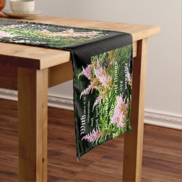 マーク付きアスティルベ10:27 ショートテーブルランナー