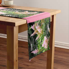 マーク付きアスティルベ10:27 ショートテーブルランナー