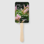 マーク付きアスティルベ10:27 ハンドファン (裏面)