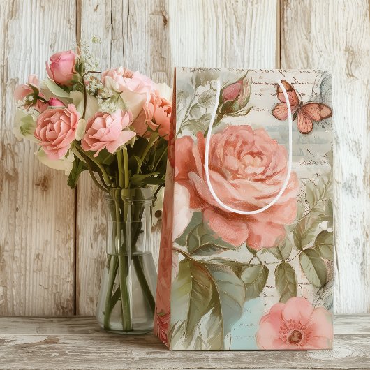 マーク付き夢 ミディアムペーパーバッグ