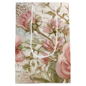 マーク付き夢 ミディアムペーパーバッグ (裏面)